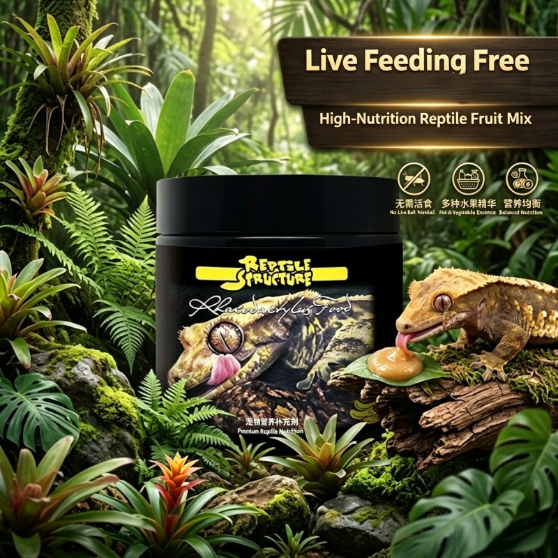Calcium Powder Reptile - 파충류용 사료, 도마뱀용, 곤충 및 과일