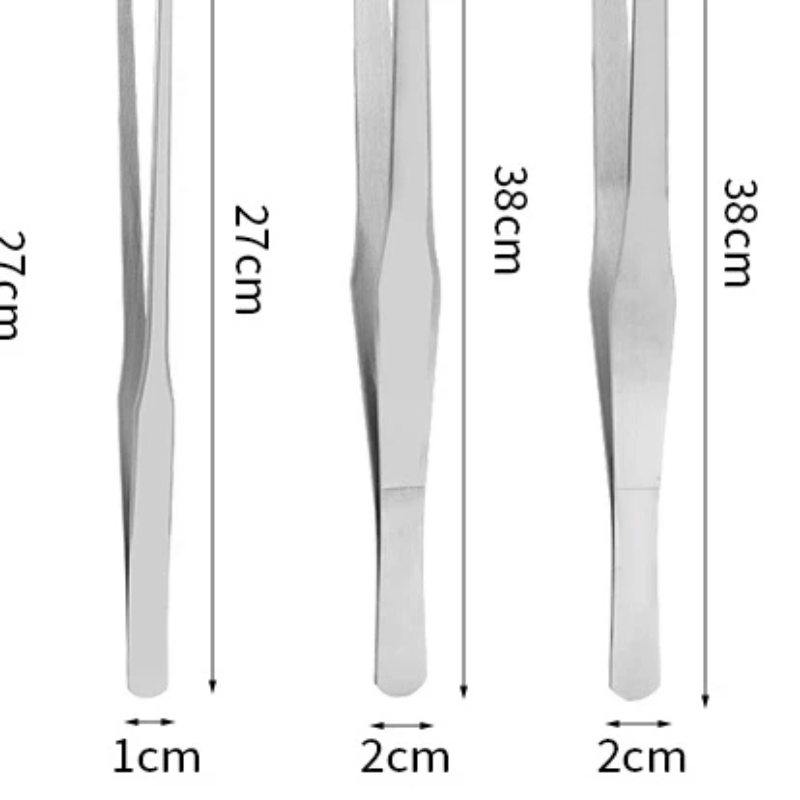스테인리스 스틸 파충류 먹이주기용 집게 고무팁 직선형  - Feeding Tong Stainless 리뷰 및 가격