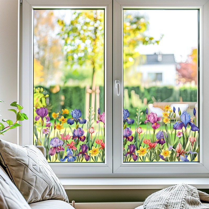 홈 거실 창 유리 배경에 대 한 다채로운 아름 다운 아 - Pvc Panel Background 리뷰 및 가격