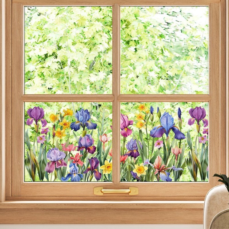 홈 거실 창 유리 배경에 대 한 다채로운 아름 다운 아 - Pvc Panel Background 리뷰 및 가격