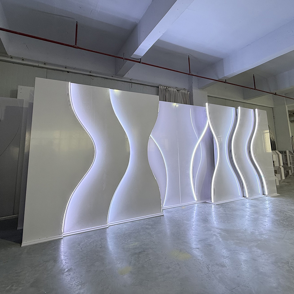 FSDKX 신형 이벤트 무대용 PVC 배경, 3D 흰색 - Pvc Panel Background 리뷰 및 가격